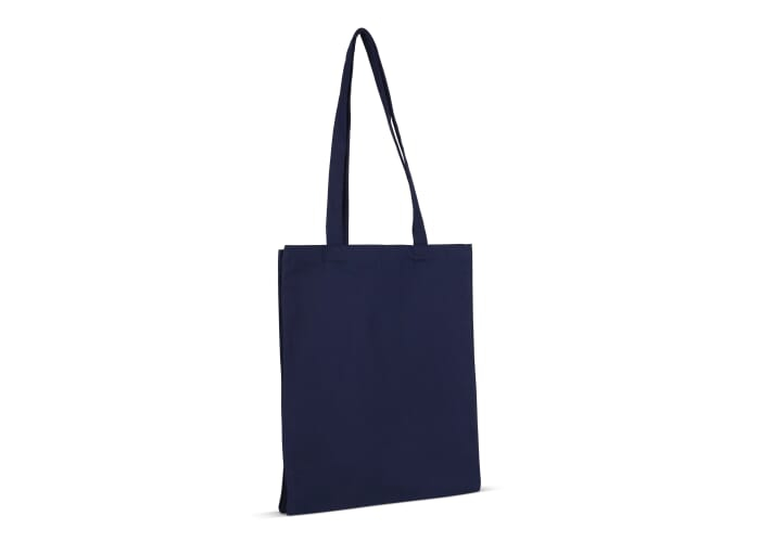 Tote bag personnalisé coton 280g 32x13x40cm Bleu foncé
